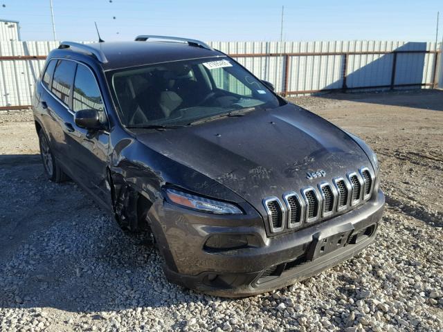 1C4PJLCS1HW554389 - 2017 JEEP CHEROKEE L GRAY photo 1