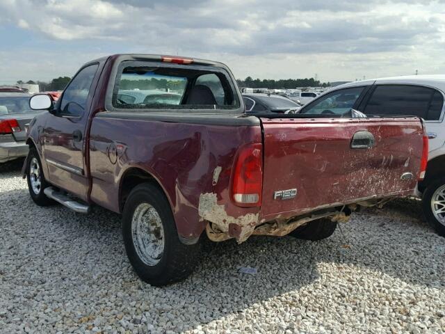 2FTRF17274CA03253 - 2004 FORD F-150 HERI MAROON photo 3