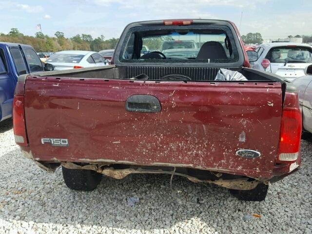 2FTRF17274CA03253 - 2004 FORD F-150 HERI MAROON photo 6