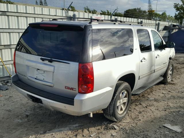 1GKS1KE01ER202590 - 2014 GMC YUKON XL C SILVER photo 4