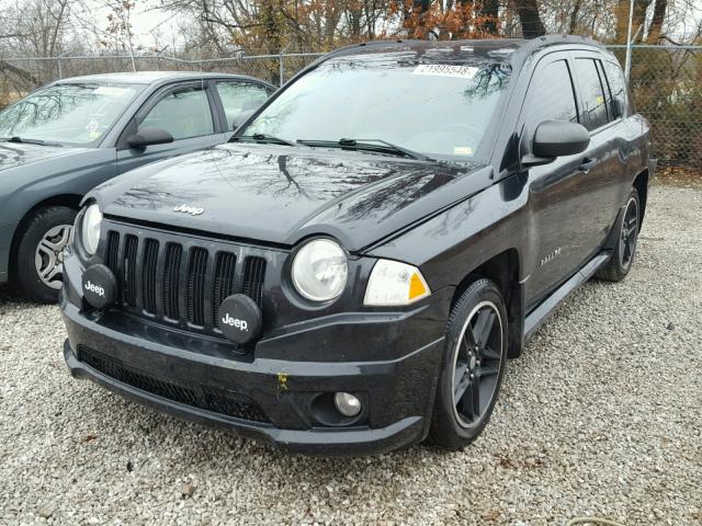 1J4FT47B19D194585 - 2009 JEEP COMPASS SP BLACK photo 2