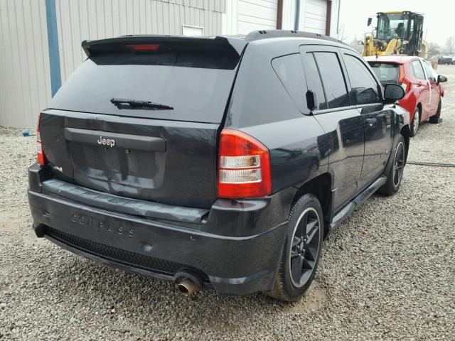 1J4FT47B19D194585 - 2009 JEEP COMPASS SP BLACK photo 4