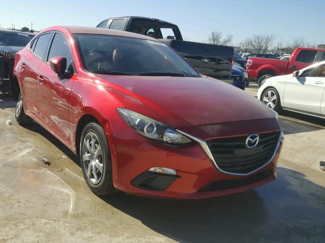 JM1BM1U7XE1166361 - 2014 MAZDA 3 SPORT RED photo 1