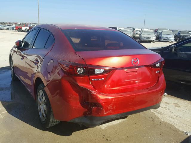 JM1BM1U7XE1166361 - 2014 MAZDA 3 SPORT RED photo 3