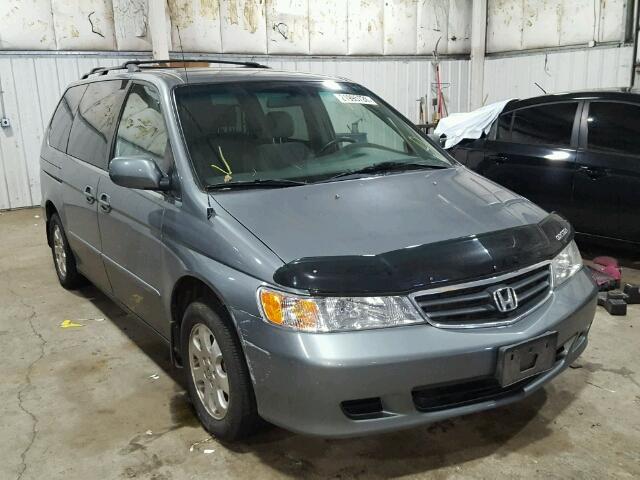 2HKRL18622H515231 - 2002 HONDA ODYSSEY EX GRAY photo 1