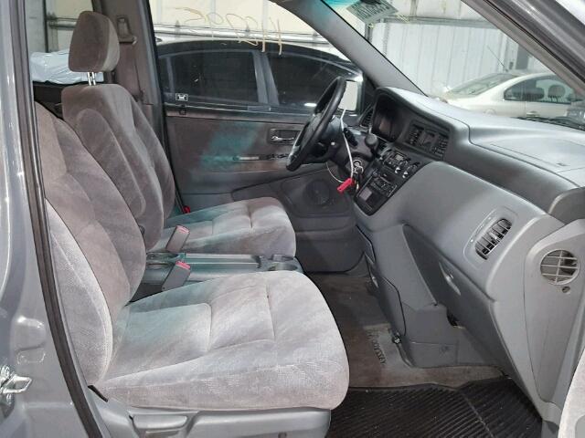 2HKRL18622H515231 - 2002 HONDA ODYSSEY EX GRAY photo 5