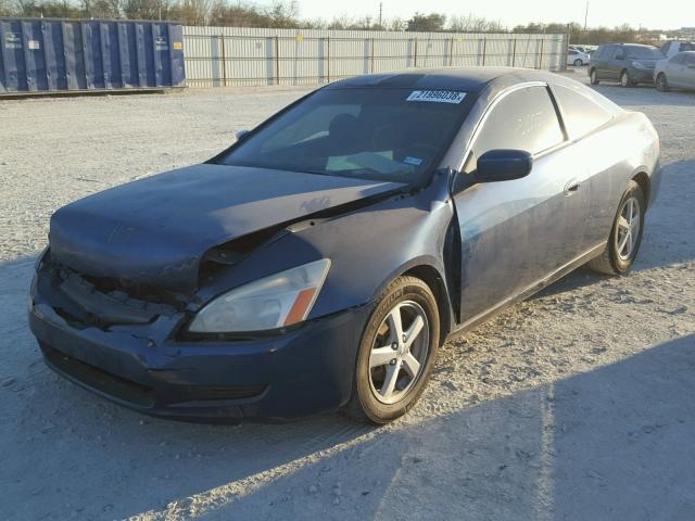 1HGCM72505A026698 - 2005 HONDA ACCORD LX BLUE photo 2