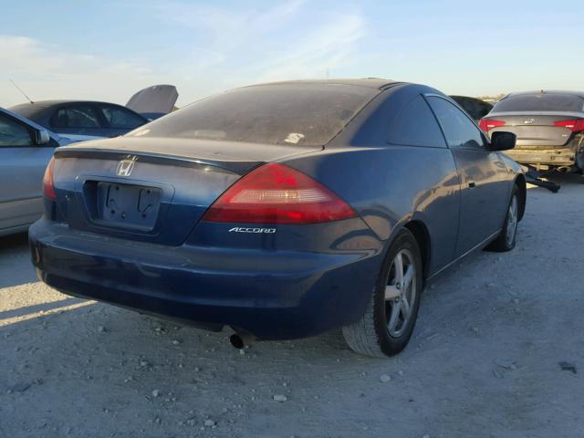 1HGCM72505A026698 - 2005 HONDA ACCORD LX BLUE photo 4