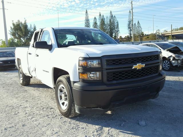 1GCRCPEH8FZ189667 - 2015 CHEVROLET SILVERADO WHITE photo 1