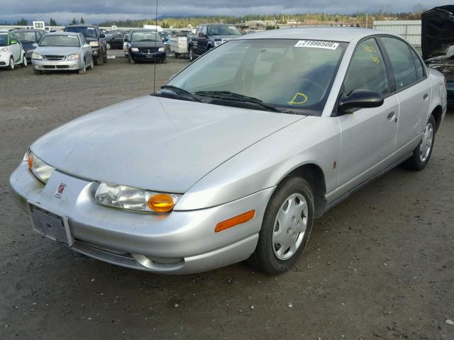 1G8ZH52822Z228767 - 2002 SATURN SL1 SILVER photo 2