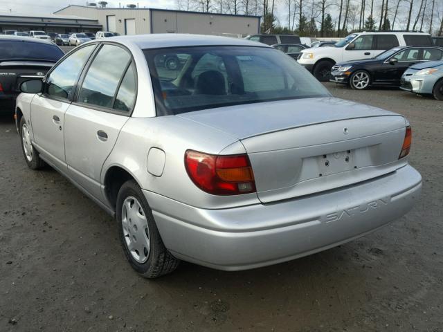 1G8ZH52822Z228767 - 2002 SATURN SL1 SILVER photo 3