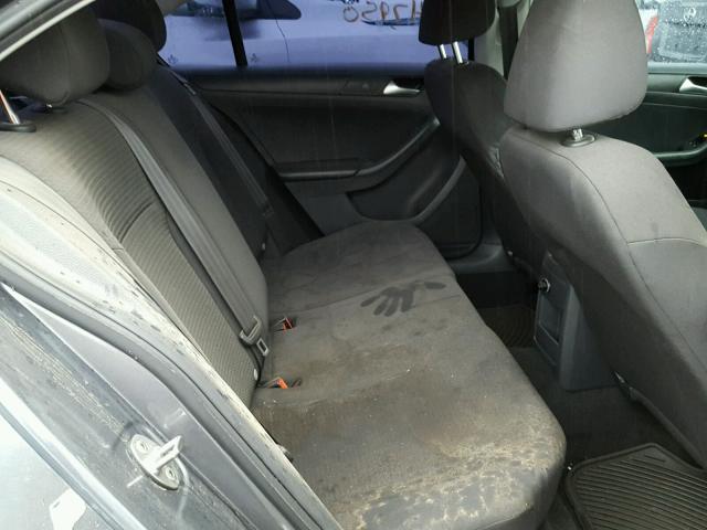 3VW2K7AJXFM412030 - 2015 VOLKSWAGEN JETTA BASE 灰色 照片 6