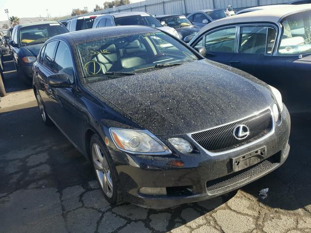 JTHBE96S970023549 - 2007 LEXUS GS 350 BLACK photo 1