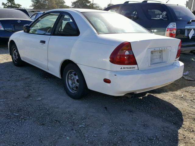 JA3AY11A7XU039969 - 1999 MITSUBISHI MIRAGE DE WHITE photo 3