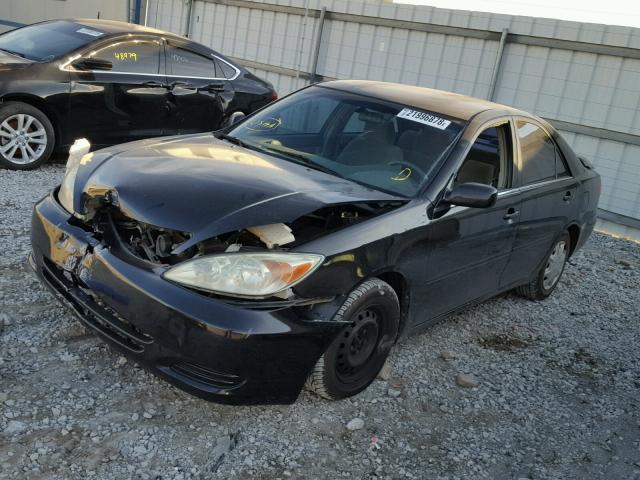 4T1BE32K72U566769 - 2002 TOYOTA CAMRY LE BLACK photo 2