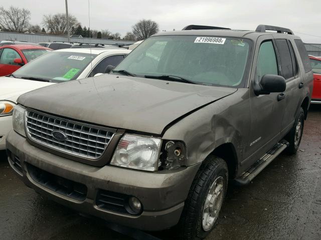 1FMZU73K45UA63227 - 2005 FORD EXPLORER X BEIGE photo 2