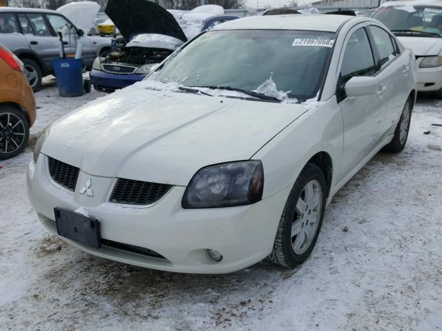 4A3AB36F66E077699 - 2006 MITSUBISHI GALANT ES WHITE photo 2