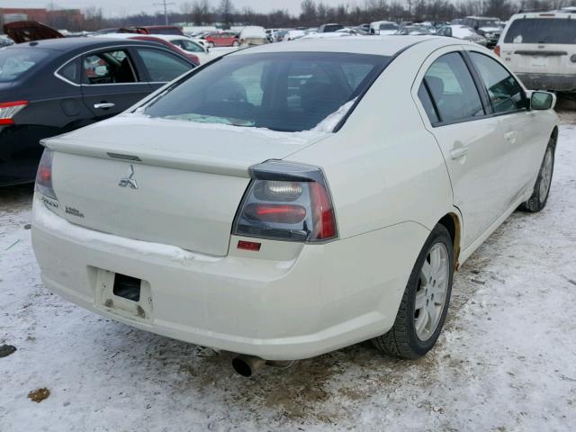 4A3AB36F66E077699 - 2006 MITSUBISHI GALANT ES WHITE photo 4