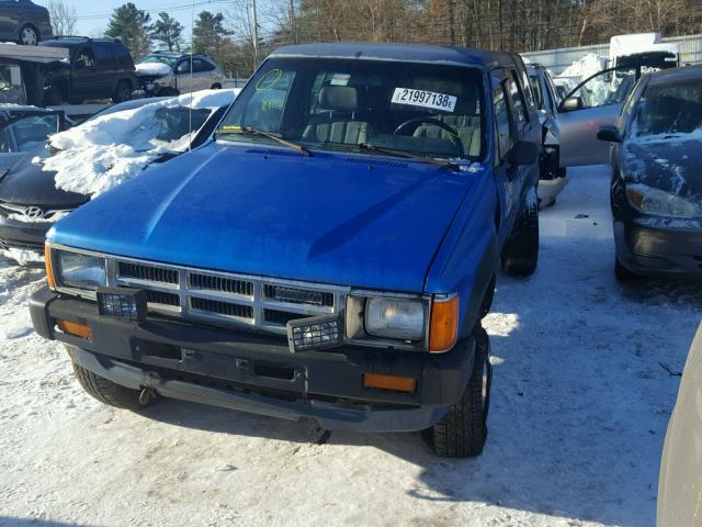 JT4RN62DXG0042794 - 1986 TOYOTA 4RUNNER RN BLUE photo 2