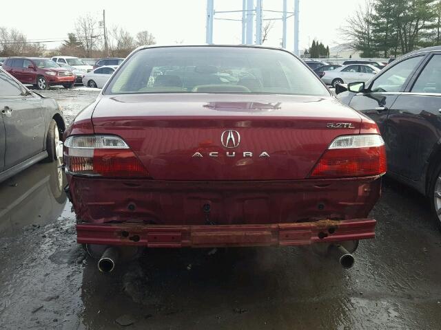 19UUA56653A039562 - 2003 ACURA 3.2TL MAROON photo 9