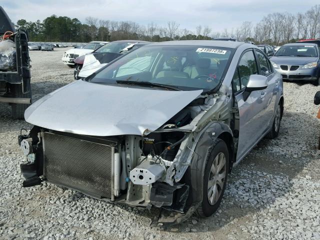 2HGFB2F56CH576499 - 2012 HONDA CIVIC LX GRAY photo 2