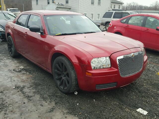 2C3KA43R67H758457 - 2007 CHRYSLER 300 RED photo 1