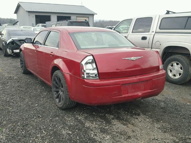 2C3KA43R67H758457 - 2007 CHRYSLER 300 RED photo 3