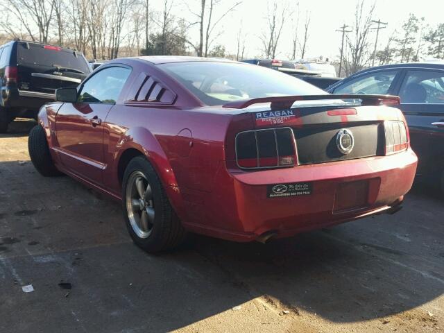 1ZVFT82H565112630 - 2006 FORD MUSTANG GT RED photo 3