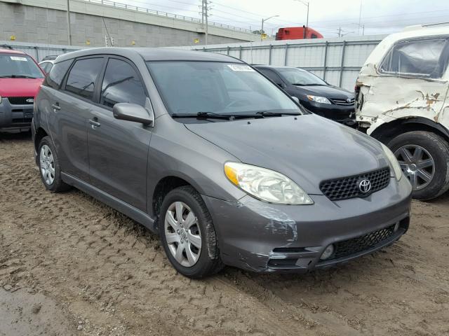 2T1LR32E04C274999 - 2004 TOYOTA COROLLA MA GRAY photo 1