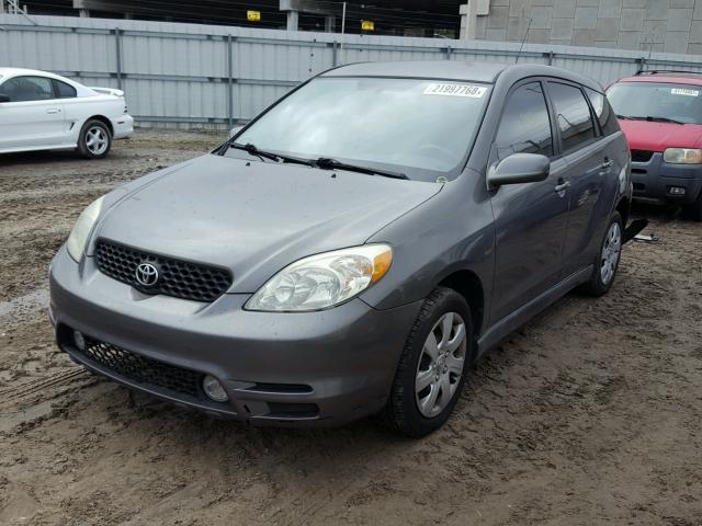 2T1LR32E04C274999 - 2004 TOYOTA COROLLA MA GRAY photo 2