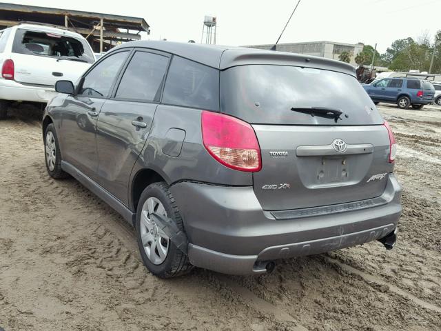 2T1LR32E04C274999 - 2004 TOYOTA COROLLA MA GRAY photo 3