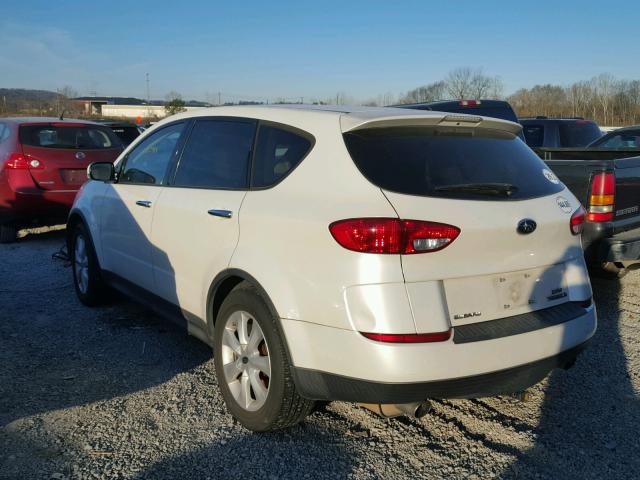 4S4WX86C064428900 - 2006 SUBARU B9 TRIBECA WHITE photo 3