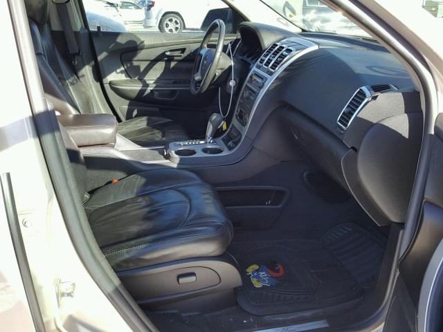 1GKER23788J223669 - 2008 GMC ACADIA SLT ოქროსფერი ფოტო 5