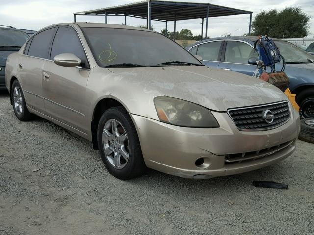 1N4AL11D65C138561 - 2005 NISSAN ALTIMA S GOLD photo 1