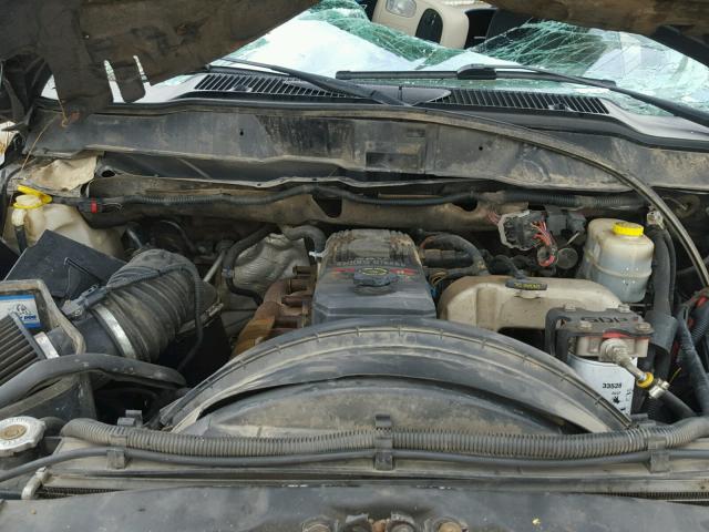 3D7KS28C16G111132 - 2006 DODGE RAM 2500 S GRAY photo 7