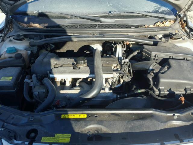 YV1TS592X51404623 - 2005 VOLVO S80 2.5T SILVER photo 7