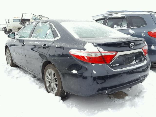 4T1BF1FK0FU110145 - 2015 TOYOTA CAMRY LE BLACK photo 3