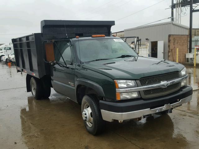 1GBJK342X4E352740 - 2004 CHEVROLET 3500 GREEN photo 1