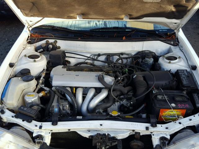 1Y1SK5489XZ402892 - 1999 CHEVROLET GEO PRIZM WHITE photo 7