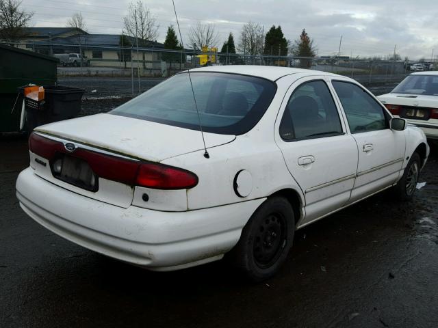 1FAFP6530WK284745 - 1998 FORD CONTOUR BA WHITE photo 4