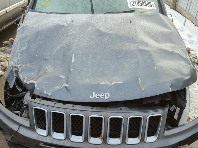 1J4NT1FA4BD287514 - 2011 JEEP COMPASS SP GRAY photo 7