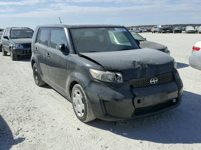 JTLKE50E391077881 - 2009 TOYOTA SCION XB BLACK photo 1