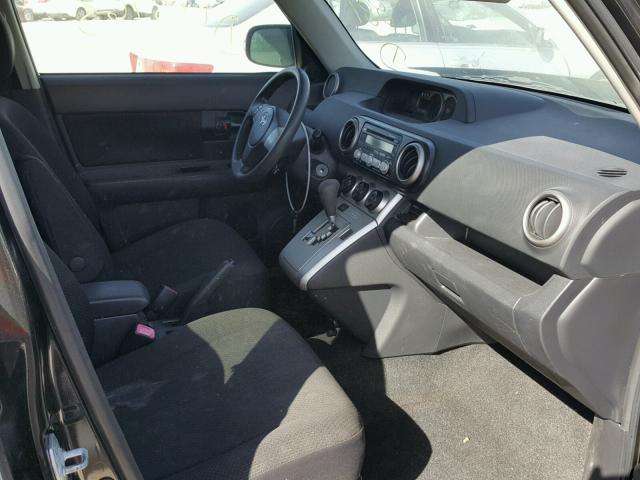 JTLKE50E391077881 - 2009 TOYOTA SCION XB BLACK photo 5