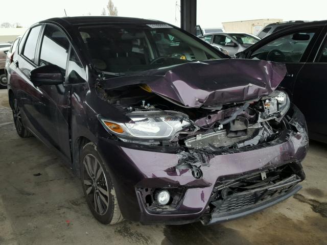 JHMGK5H75GX034569 - 2016 HONDA FIT EX PURPLE photo 1