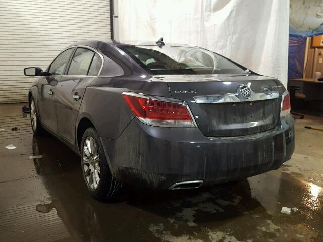 1G4GC5E3XDF191706 - 2013 BUICK LACROSSE GRAY photo 3