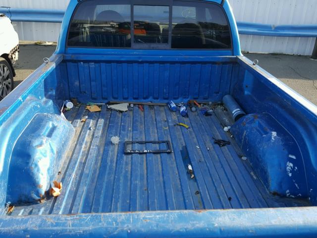 1B7GL22X0WS639682 - 1998 DODGE DAKOTA BLUE photo 9