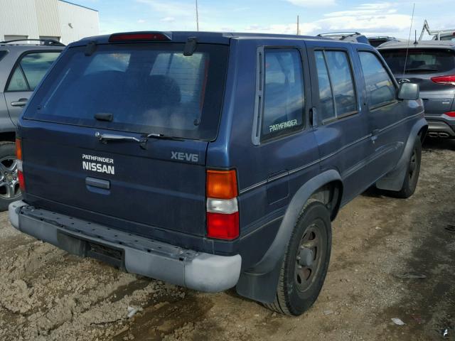 JN8HD17Y0SW092188 - 1995 NISSAN PATHFINDER BLUE photo 4