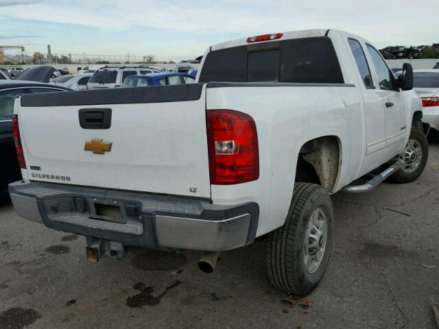 1GC2CXCG4CZ239729 - 2012 CHEVROLET SILVERADO WHITE photo 4