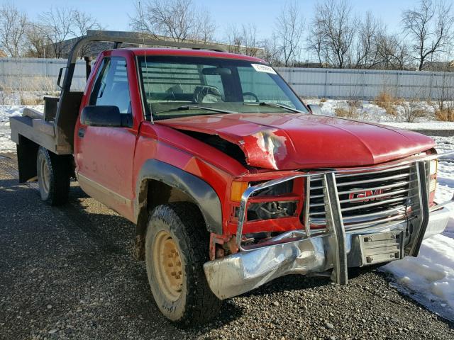 1GTGK24R0WE525570 - 1998 GMC SIERRA K25 RED photo 1