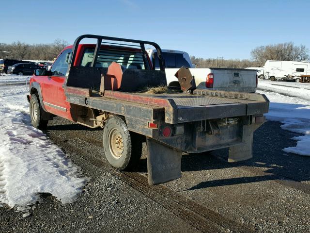 1GTGK24R0WE525570 - 1998 GMC SIERRA K25 RED photo 3